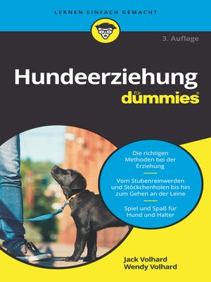 cover image of Hundeerziehung f&uuml;r Dummies